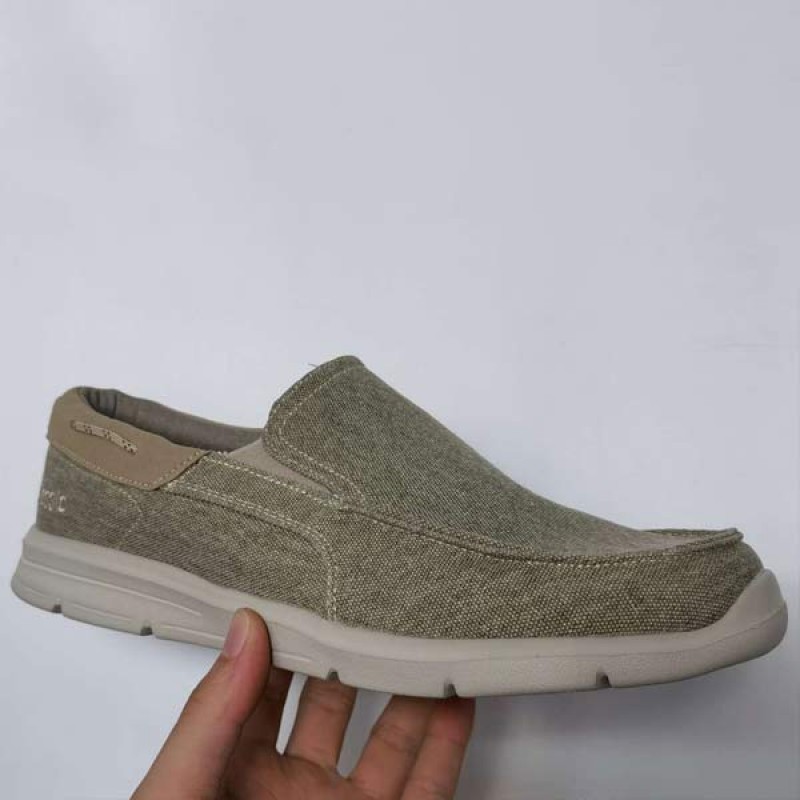 MENS LIGHTWEIGHT SLIP-ON CANVAS SHOES 66392529