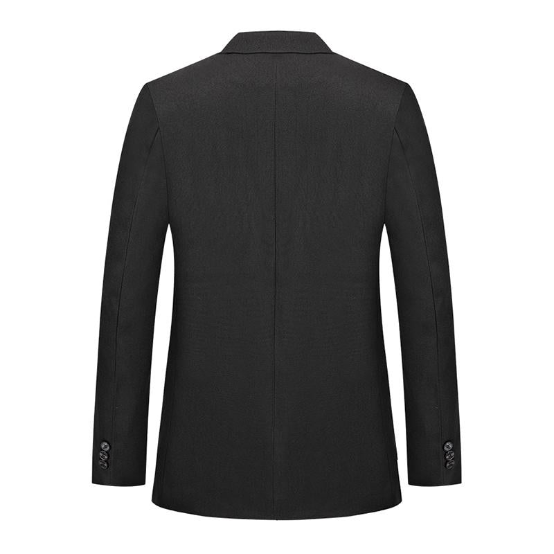 Mens Casual Solid Color Lapel Single Breasted Blazer 89902803M