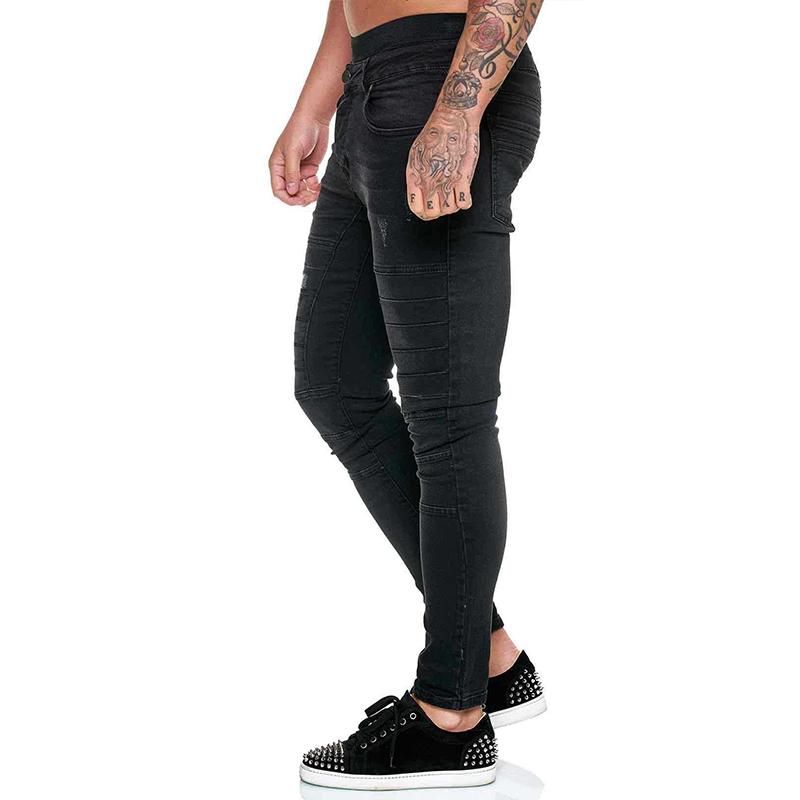 Mens Fashion Tight Rider Casual Jeans 43509606Z